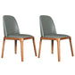 Wood Industrial Dining Chair with Color Cushion Solid Chair for Dining Room Dark Gray 2 Piece Set Walnut Clearhalo ' kitchen&dining_furn' 'Dining Chairs' 'Dining Tables & Seating' 'dining_chair' 'furn' 'furn_dining_chair' 'Furniture' 'furniture_dining_chair' 'Kitchen & Dining Furniture' 'kitchen' 3521992