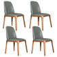 Wood Industrial Dining Chair with Color Cushion Solid Chair for Dining Room Dark Gray 4 Piece Set Walnut Clearhalo ' kitchen&dining_furn' 'Dining Chairs' 'Dining Tables & Seating' 'dining_chair' 'furn' 'furn_dining_chair' 'Furniture' 'furniture_dining_chair' 'Kitchen & Dining Furniture' 'kitchen' 3521995