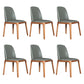 Wood Industrial Dining Chair with Color Cushion Solid Chair for Dining Room Dark Gray 6 Piece Set Walnut Clearhalo ' kitchen&dining_furn' 'Dining Chairs' 'Dining Tables & Seating' 'dining_chair' 'furn' 'furn_dining_chair' 'Furniture' 'furniture_dining_chair' 'Kitchen & Dining Furniture' 'kitchen' 3521996