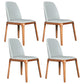 Wood Industrial Dining Chair with Color Cushion Solid Chair for Dining Room Light Gray 4 Piece Set Walnut Clearhalo ' kitchen&dining_furn' 'Dining Chairs' 'Dining Tables & Seating' 'dining_chair' 'furn' 'furn_dining_chair' 'Furniture' 'furniture_dining_chair' 'Kitchen & Dining Furniture' 'kitchen' 3522004