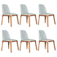 Wood Industrial Dining Chair with Color Cushion Solid Chair for Dining Room Light Gray 6 Piece Set Walnut Clearhalo ' kitchen&dining_furn' 'Dining Chairs' 'Dining Tables & Seating' 'dining_chair' 'furn' 'furn_dining_chair' 'Furniture' 'furniture_dining_chair' 'Kitchen & Dining Furniture' 'kitchen' 3522005