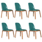Wood Industrial Dining Chair with Color Cushion Solid Chair for Dining Room Green 6 Piece Set Walnut Clearhalo ' kitchen&dining_furn' 'Dining Chairs' 'Dining Tables & Seating' 'dining_chair' 'furn' 'furn_dining_chair' 'Furniture' 'furniture_dining_chair' 'Kitchen & Dining Furniture' 'kitchen' 3522031