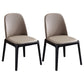 Wood Industrial Dining Chair with Color Cushion Solid Chair for Dining Room Khaki 2 Piece Set Black Clearhalo ' kitchen&dining_furn' 'Dining Chairs' 'Dining Tables & Seating' 'dining_chair' 'furn' 'furn_dining_chair' 'Furniture' 'furniture_dining_chair' 'Kitchen & Dining Furniture' 'kitchen' 3522032