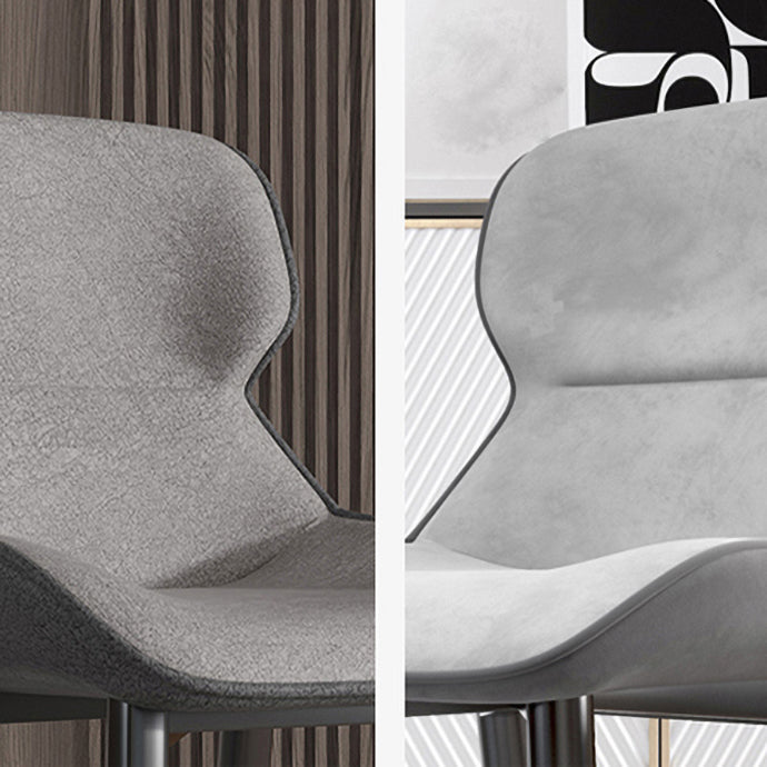 Industrial Style Parsons Chair Kitchen Armless Dining Chairs with Metal Legs Clearhalo ' kitchen&dining_furn' 'Dining Chairs' 'Dining Tables & Seating' 'dining_chair' 'furn' 'furn_dining_chair' 'Furniture' 'furniture_dining_chair' 'Kitchen & Dining Furniture' 'kitchen' 3522058