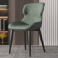 Industrial Style Parsons Chair Kitchen Armless Dining Chairs with Metal Legs Green 1 Piece Clearhalo ' kitchen&dining_furn' 'Dining Chairs' 'Dining Tables & Seating' 'dining_chair' 'furn' 'furn_dining_chair' 'Furniture' 'furniture_dining_chair' 'Kitchen & Dining Furniture' 'kitchen' 3522075