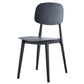 Plastic Contemporary Dining Room Chair Matte Finish Open Back Dining Side Chair Clearhalo ' kitchen&dining_furn' 'Dining Chairs' 'Dining Tables & Seating' 'dining_chair' 'furn' 'furn_dining_chair' 'Furniture' 'furniture_dining_chair' 'Kitchen & Dining Furniture' 'kitchen' 3522108