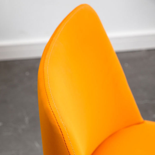 Scandinavian Glam Style Metal Solid Back Side Chair Colorful Chair Sets Clearhalo ' kitchen&dining_furn' 'Dining Chairs' 'Dining Tables & Seating' 'dining_chair' 'furn' 'furn_dining_chair' 'Furniture' 'furniture_dining_chair' 'Kitchen & Dining Furniture' 'kitchen' 3522194