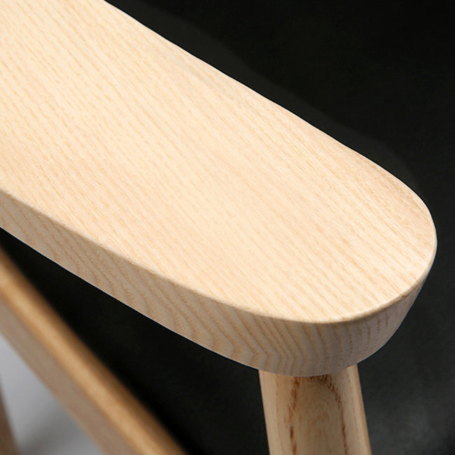 Modern Dining Chair 20'' Wide Open Arm Chair with 4 Wood Legs for Home Use Clearhalo ' kitchen&dining_furn' 'Dining Chairs' 'Dining Tables & Seating' 'dining_chair' 'furn' 'furn_dining_chair' 'Furniture' 'furniture_dining_chair' 'Kitchen & Dining Furniture' 'kitchen' 3522220