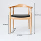 Modern Dining Chair 20'' Wide Open Arm Chair with 4 Wood Legs for Home Use Clearhalo ' kitchen&dining_furn' 'Dining Chairs' 'Dining Tables & Seating' 'dining_chair' 'furn' 'furn_dining_chair' 'Furniture' 'furniture_dining_chair' 'Kitchen & Dining Furniture' 'kitchen' 3522224