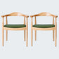 Modern Dining Chair 20'' Wide Open Arm Chair with 4 Wood Legs for Home Use Wood Leather 2 Piece Set Clearhalo ' kitchen&dining_furn' 'Dining Chairs' 'Dining Tables & Seating' 'dining_chair' 'furn' 'furn_dining_chair' 'Furniture' 'furniture_dining_chair' 'Kitchen & Dining Furniture' 'kitchen' 3522262