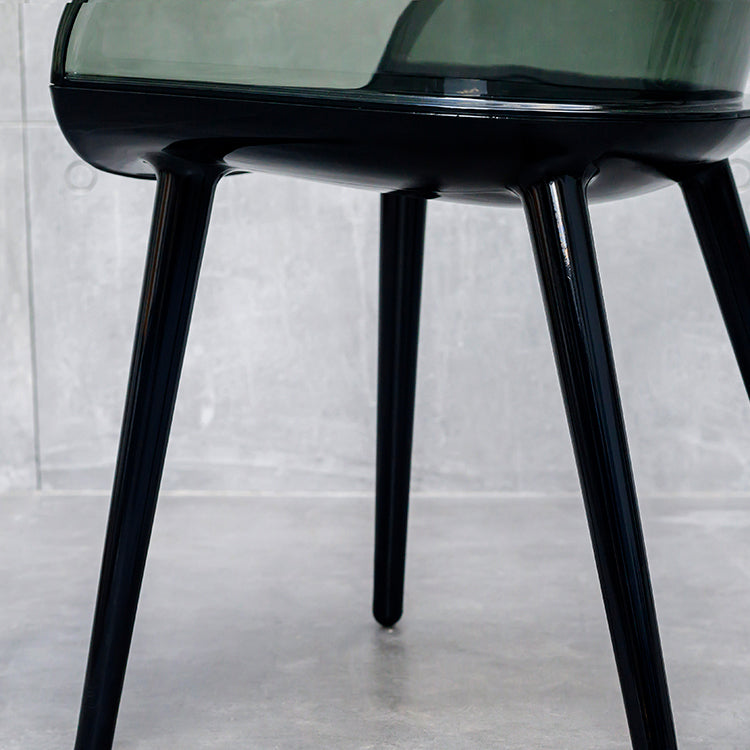 Contemporary Plastic Indoor-Outdoor Chair of 23'' Wide Dining Arm Chair Clearhalo ' kitchen&dining_furn' 'Dining Chairs' 'Dining Tables & Seating' 'dining_chair' 'Furniture' 'furniture_dining_chair' 'Kitchen & Dining Furniture' 'kitchen' 3522275