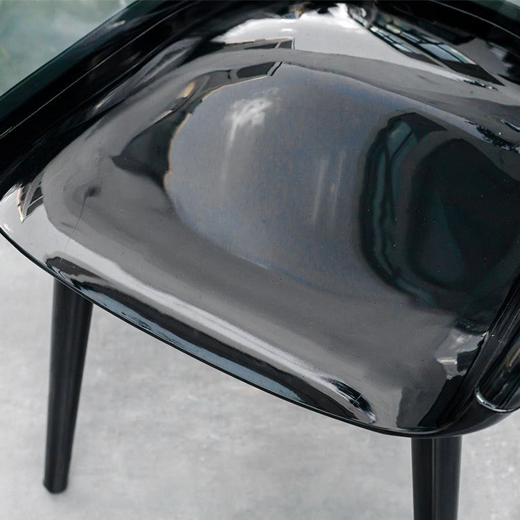 Contemporary Plastic Indoor-Outdoor Chair of 23'' Wide Dining Arm Chair Clearhalo ' kitchen&dining_furn' 'Dining Chairs' 'Dining Tables & Seating' 'dining_chair' 'Furniture' 'furniture_dining_chair' 'Kitchen & Dining Furniture' 'kitchen' 3522281