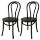 Modern Kitchen Windsor Back Dining Side Chair Solid Wood Dining Side Chair Black Wood Set of 2 Clearhalo ' kitchen&dining_furn' 'Dining Chairs' 'Dining Tables & Seating' 'dining_chair' 'Furniture' 'furniture_dining_chair' 'Kitchen & Dining Furniture' 'kitchen' 3522313