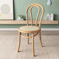 Modern Kitchen Windsor Back Dining Side Chair Solid Wood Dining Side Chair Natural Wicker & Rattan 1 Piece Clearhalo ' kitchen&dining_furn' 'Dining Chairs' 'Dining Tables & Seating' 'dining_chair' 'Furniture' 'furniture_dining_chair' 'Kitchen & Dining Furniture' 'kitchen' 3522315