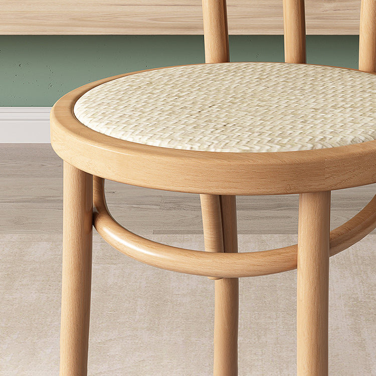 Modern Kitchen Windsor Back Dining Side Chair Solid Wood Dining Side Chair Clearhalo ' kitchen&dining_furn' 'Dining Chairs' 'Dining Tables & Seating' 'dining_chair' 'Furniture' 'furniture_dining_chair' 'Kitchen & Dining Furniture' 'kitchen' 3522324