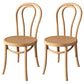 Modern Kitchen Windsor Back Dining Side Chair Solid Wood Dining Side Chair Natural Wood Set of 2 Clearhalo ' kitchen&dining_furn' 'Dining Chairs' 'Dining Tables & Seating' 'dining_chair' 'Furniture' 'furniture_dining_chair' 'Kitchen & Dining Furniture' 'kitchen' 3522328