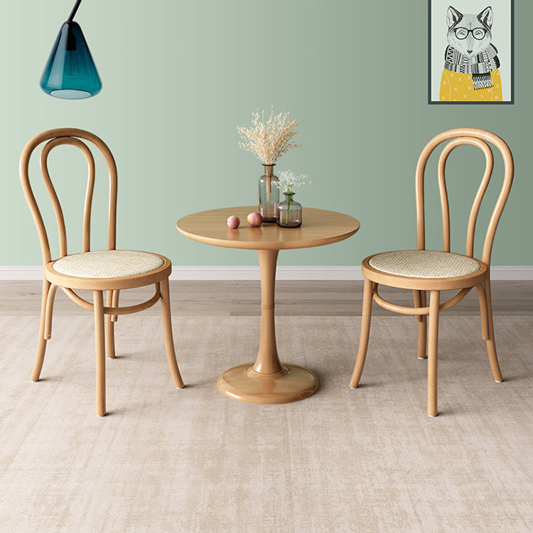 Modern Kitchen Windsor Back Dining Side Chair Solid Wood Dining Side Chair Clearhalo ' kitchen&dining_furn' 'Dining Chairs' 'Dining Tables & Seating' 'dining_chair' 'Furniture' 'furniture_dining_chair' 'Kitchen & Dining Furniture' 'kitchen' 3522331