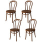 Modern Kitchen Windsor Back Dining Side Chair Solid Wood Dining Side Chair Walnut Wood Set of 4 Clearhalo ' kitchen&dining_furn' 'Dining Chairs' 'Dining Tables & Seating' 'dining_chair' 'Furniture' 'furniture_dining_chair' 'Kitchen & Dining Furniture' 'kitchen' 3522334