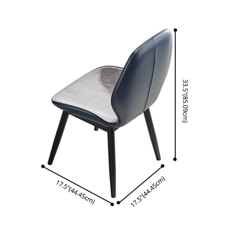 Modern Sintered Stone Table Set of 5/7 with Rectangle Table Dining Set with PU Leather Chairs Clearhalo 'Dining Room Sets' 'Dining Tables & Seating' 'dining_room_set' 'furn' 'furn_dining_room_set' 'Furniture' 'furniture_dining_room_set' 'Kitchen & Dining Furniture' 'kitchen&dining_furn' 'kitchen' 3522562