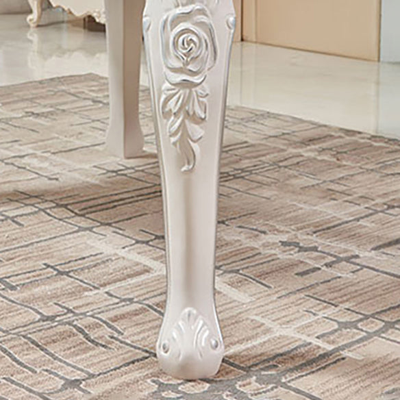 Glam Style Kitchen Marble Top Furniture of Standard Height Formal Dining RoomTable Set Clearhalo 'Dining Room Sets' 'Dining Tables & Seating' 'dining_room_set' 'furn' 'furn_dining_room_set' 'Furniture' 'furniture_dining_room_set' 'Kitchen & Dining Furniture' 'kitchen&dining_furn' 'kitchen' 3522591