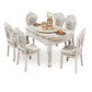 Glam Style Kitchen Marble Top Furniture of Standard Height Formal Dining RoomTable Set Clearhalo 'Dining Room Sets' 'Dining Tables & Seating' 'dining_room_set' 'furn' 'furn_dining_room_set' 'Furniture' 'furniture_dining_room_set' 'Kitchen & Dining Furniture' 'kitchen&dining_furn' 'kitchen' 3522592