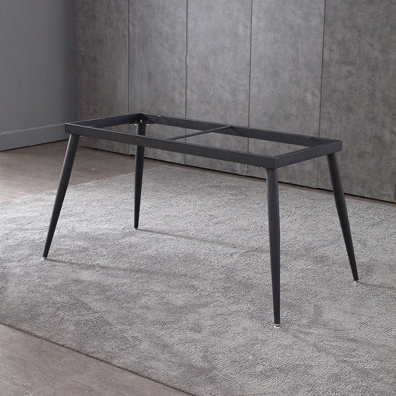 Minimalist Dining Table Set with Sintered Stone Dining Table and Upholstered Chairs Clearhalo 'Dining Room Sets' 'Dining Tables & Seating' 'dining_room_set' 'furn' 'furn_dining_room_set' 'Furniture' 'furniture_dining_room_set' 'Kitchen & Dining Furniture' 'kitchen&dining_furn' 'kitchen' 3522725