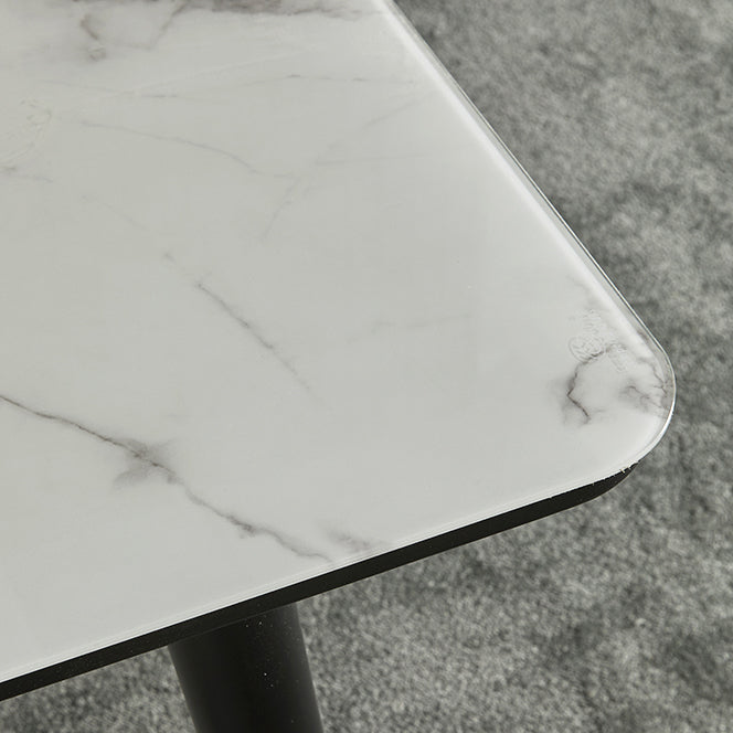 Scandinavian Rubber Wood Shelf Dining Table Rectangle Formal Dinette Set for Kitchen Clearhalo 'Dining Room Sets' 'Dining Tables & Seating' 'dining_room_set' 'furn' 'furn_dining_room_set' 'Furniture' 'furniture_dining_room_set' 'Kitchen & Dining Furniture' 'kitchen&dining_furn' 'kitchen' 3526248