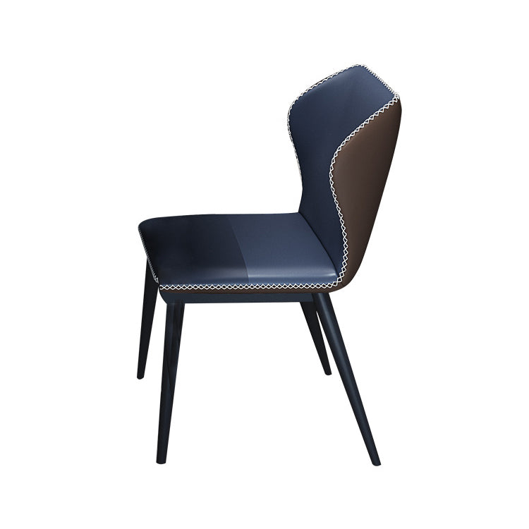 Contemporary Dining Set with Sintered Stone Dining Table and Cushioned Chairs Clearhalo 'Dining Room Sets' 'Dining Tables & Seating' 'dining_room_set' 'furn' 'furn_dining_room_set' 'Furniture' 'furniture_dining_room_set' 'Kitchen & Dining Furniture' 'kitchen&dining_furn' 'kitchen' 3526258