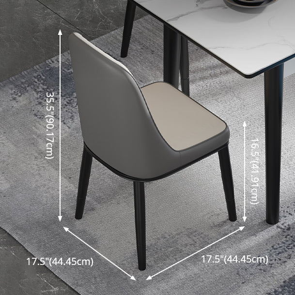 Traditional Standard Sintered Stone Dining Room Set of Collapsible Rectangle for Kitchen Table Set Clearhalo 'Dining Room Sets' 'Dining Tables & Seating' 'dining_room_set' 'furn' 'furn_dining_room_set' 'Furniture' 'furniture_dining_room_set' 'Kitchen & Dining Furniture' 'kitchen&dining_furn' 'kitchen' 3526338