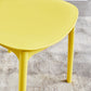 Scandinavian Plastic Armless Dining Chairs Dining Room Open Back Side Chair Clearhalo ' kitchen&dining_furn' 'Dining Chairs' 'Dining Tables & Seating' 'dining_chair' 'furn' 'furn_dining_chair' 'Furniture' 'furniture_dining_chair' 'Kitchen & Dining Furniture' 'kitchen' 3539348