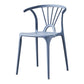 Home Contemporary Arm Chair Wishbone Back Plastic Stackable Dining Room Chair Clearhalo ' kitchen&dining_furn' 'Dining Chairs' 'Dining Tables & Seating' 'dining_chair' 'furn' 'furn_dining_chair' 'Furniture' 'furniture_dining_chair' 'Kitchen & Dining Furniture' 'kitchen' 3539382
