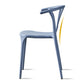 Home Contemporary Arm Chair Wishbone Back Plastic Stackable Dining Room Chair Clearhalo ' kitchen&dining_furn' 'Dining Chairs' 'Dining Tables & Seating' 'dining_chair' 'furn' 'furn_dining_chair' 'Furniture' 'furniture_dining_chair' 'Kitchen & Dining Furniture' 'kitchen' 3539386