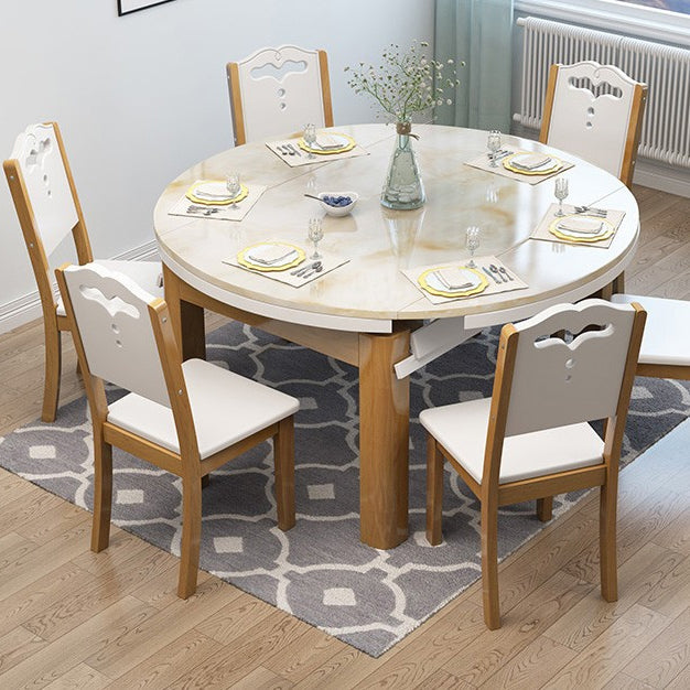 Contemporary Wood Dining Side Chair Dining Room Armless Open Back Dining Side Chair Clearhalo ' kitchen&dining_furn' 'Dining Chairs' 'Dining Tables & Seating' 'dining_chair' 'furn' 'furn_dining_chair' 'Furniture' 'furniture_dining_chair' 'Kitchen & Dining Furniture' 'kitchen' 3539480