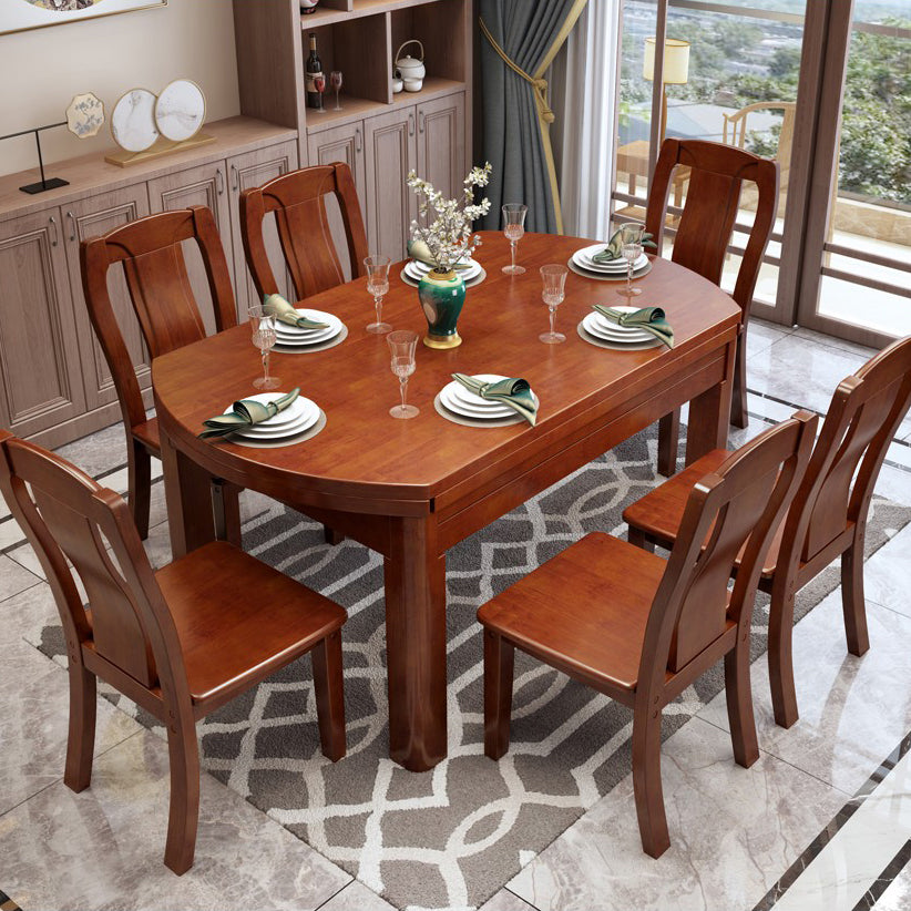 Traditional Solid Wood Dining Room Chair Slat Back Side Chair for Home Clearhalo ' kitchen&dining_furn' 'Dining Chairs' 'Dining Tables & Seating' 'dining_chair' 'furn' 'furn_dining_chair' 'Furniture' 'furniture_dining_chair' 'Kitchen & Dining Furniture' 'kitchen' 3539486