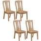Traditional Solid Wood Dining Room Chair Slat Back Side Chair for Home Natural 4 Piece Set Clearhalo ' kitchen&dining_furn' 'Dining Chairs' 'Dining Tables & Seating' 'dining_chair' 'furn' 'furn_dining_chair' 'Furniture' 'furniture_dining_chair' 'Kitchen & Dining Furniture' 'kitchen' 3539489