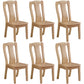 Traditional Solid Wood Dining Room Chair Slat Back Side Chair for Home Natural 6 Piece Set Clearhalo ' kitchen&dining_furn' 'Dining Chairs' 'Dining Tables & Seating' 'dining_chair' 'furn' 'furn_dining_chair' 'Furniture' 'furniture_dining_chair' 'Kitchen & Dining Furniture' 'kitchen' 3539491