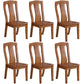 Traditional Solid Wood Dining Room Chair Slat Back Side Chair for Home Tan 6 Piece Set Clearhalo ' kitchen&dining_furn' 'Dining Chairs' 'Dining Tables & Seating' 'dining_chair' 'furn' 'furn_dining_chair' 'Furniture' 'furniture_dining_chair' 'Kitchen & Dining Furniture' 'kitchen' 3539498
