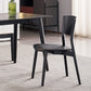 Wood Contemporary Side Dining Chairs with 4 Legs Dining Room Armless Chairs Clearhalo ' kitchen&dining_furn' 'Dining Chairs' 'Dining Tables & Seating' 'dining_chair' 'furn' 'furn_dining_chair' 'Furniture' 'furniture_dining_chair' 'Kitchen & Dining Furniture' 'kitchen' 3539566