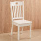 Contemporary Square Solid Wooden Chairs Armless Chairs for Dining Room White Slat Back 1 Piece Clearhalo ' kitchen&dining_furn' 'Dining Chairs' 'Dining Tables & Seating' 'dining_chair' 'furn' 'furn_dining_chair' 'Furniture' 'furniture_dining_chair' 'Kitchen & Dining Furniture' 'kitchen' 3539590