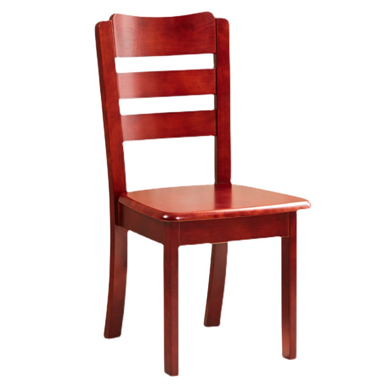 Contemporary Square Solid Wooden Chairs Armless Chairs for Dining Room Clearhalo ' kitchen&dining_furn' 'Dining Chairs' 'Dining Tables & Seating' 'dining_chair' 'furn' 'furn_dining_chair' 'Furniture' 'furniture_dining_chair' 'Kitchen & Dining Furniture' 'kitchen' 3539597