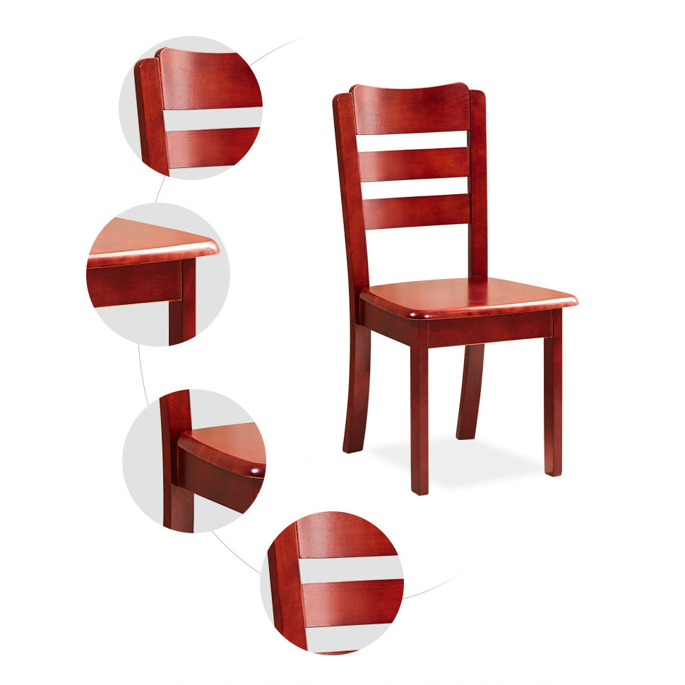 Contemporary Square Solid Wooden Chairs Armless Chairs for Dining Room Clearhalo ' kitchen&dining_furn' 'Dining Chairs' 'Dining Tables & Seating' 'dining_chair' 'furn' 'furn_dining_chair' 'Furniture' 'furniture_dining_chair' 'Kitchen & Dining Furniture' 'kitchen' 3539599