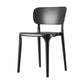 Contemporary Dining Chairs Plastic Dining Armless Side Chair for Home Use Black Open 1 Piece Clearhalo ' kitchen&dining_furn' 'Dining Chairs' 'Dining Tables & Seating' 'dining_chair' 'furn' 'furn_dining_chair' 'Furniture' 'furniture_dining_chair' 'Kitchen & Dining Furniture' 'kitchen' 3539663