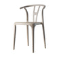 Contemporary Dining Chairs Plastic Dining Armless Side Chair for Home Use Camel Wishbone 1 Piece Clearhalo ' kitchen&dining_furn' 'Dining Chairs' 'Dining Tables & Seating' 'dining_chair' 'furn' 'furn_dining_chair' 'Furniture' 'furniture_dining_chair' 'Kitchen & Dining Furniture' 'kitchen' 3539672