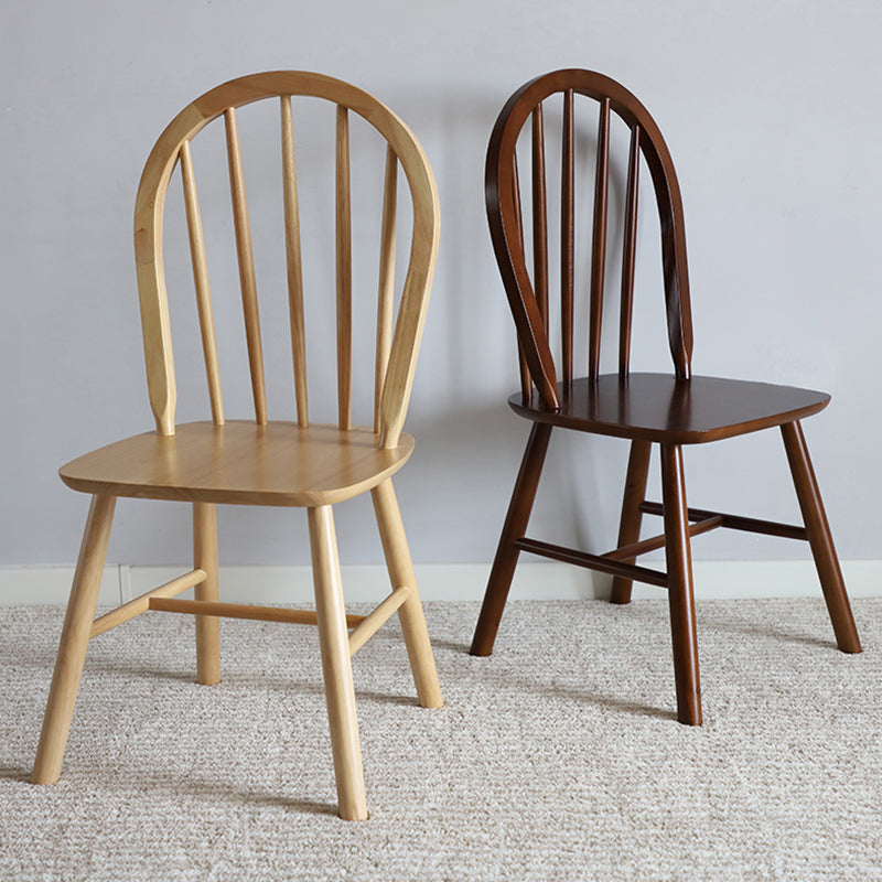 Nordic Style Solid Wood Dining Room Chair Windsor Back Side Chair for Home Use Clearhalo ' kitchen&dining_furn' 'Dining Chairs' 'Dining Tables & Seating' 'dining_chair' 'furn' 'furn_dining_chair' 'Furniture' 'furniture_dining_chair' 'Kitchen & Dining Furniture' 'kitchen' 3539693