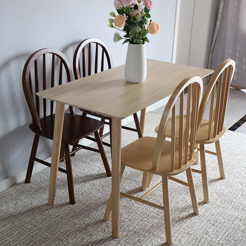 Nordic Style Solid Wood Dining Room Chair Windsor Back Side Chair for Home Use Clearhalo ' kitchen&dining_furn' 'Dining Chairs' 'Dining Tables & Seating' 'dining_chair' 'furn' 'furn_dining_chair' 'Furniture' 'furniture_dining_chair' 'Kitchen & Dining Furniture' 'kitchen' 3539710