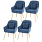 Scandinavian Style Metal Dining Chair Bedroom Solid Back Dining Arm Chairs Ocean Blue 4 Piece Set Brass Gold Clearhalo ' kitchen&dining_furn' 'Dining Chairs' 'Dining Tables & Seating' 'dining_chair' 'furn' 'furn_dining_chair' 'Furniture' 'furniture_dining_chair' 'Kitchen & Dining Furniture' 'kitchen' 3539802