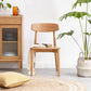Modern Wood Indoor-Outdoor Chair Dining Room Armless Open Back Dining Side Chair Clearhalo ' kitchen&dining_furn' 'Dining Chairs' 'Dining Tables & Seating' 'dining_chair' 'furn' 'furn_dining_chair' 'Furniture' 'furniture_dining_chair' 'Kitchen & Dining Furniture' 'kitchen' 3539862