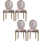 Traditional Velvet Dining Chair 38''H King Louis Back Side Chair with 4 Legs for Restaurant Pink 4 Piece Set Clearhalo ' kitchen&dining_furn' 'Dining Chairs' 'Dining Tables & Seating' 'dining_chair' 'furn' 'furn_dining_chair' 'Furniture' 'furniture_dining_chair' 'Kitchen & Dining Furniture' 'kitchen' 3539921