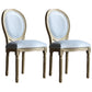 Traditional Velvet Dining Chair 38''H King Louis Back Side Chair with 4 Legs for Restaurant Light Blue 2 Piece Set Clearhalo ' kitchen&dining_furn' 'Dining Chairs' 'Dining Tables & Seating' 'dining_chair' 'furn' 'furn_dining_chair' 'Furniture' 'furniture_dining_chair' 'Kitchen & Dining Furniture' 'kitchen' 3539938