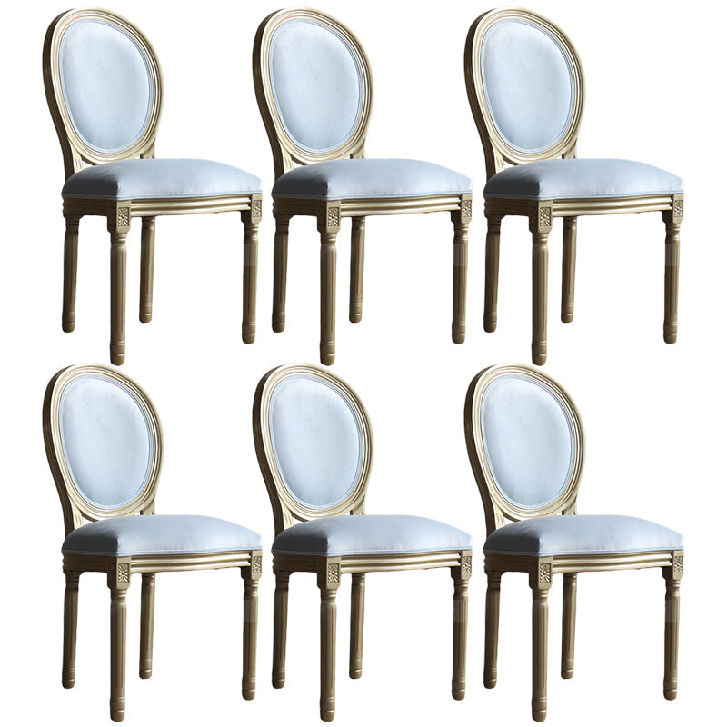 Traditional Velvet Dining Chair 38''H King Louis Back Side Chair with 4 Legs for Restaurant Light Blue 6 Piece Set Clearhalo ' kitchen&dining_furn' 'Dining Chairs' 'Dining Tables & Seating' 'dining_chair' 'furn' 'furn_dining_chair' 'Furniture' 'furniture_dining_chair' 'Kitchen & Dining Furniture' 'kitchen' 3539941